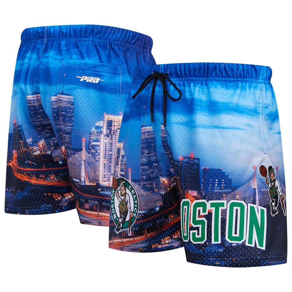 Boston Celtics Pro Standard Cityscape Shorts online