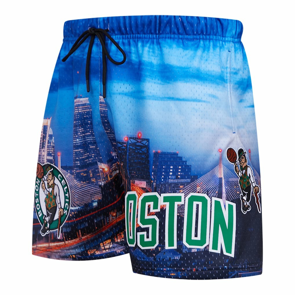 Boston Celtics Pro Standard Cityscape Shorts online