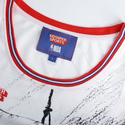 LA Clippers NBA & KidSuper Studios Unisex Hometown Jersey - Gray | Fanatics sale