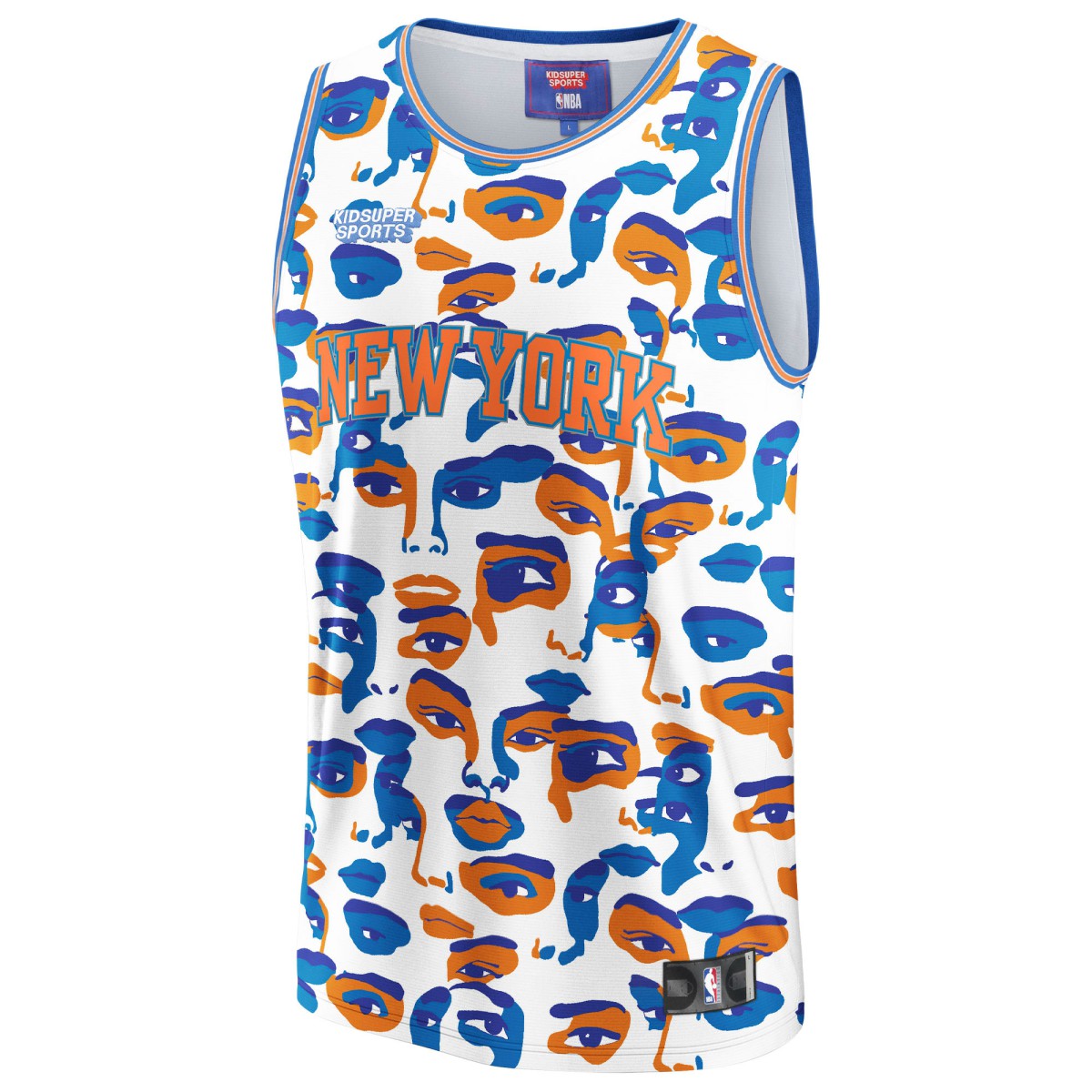 New York Knicks NBA & KidSuper Studios Unisex Hometown Jersey - White | Fanatics cheap