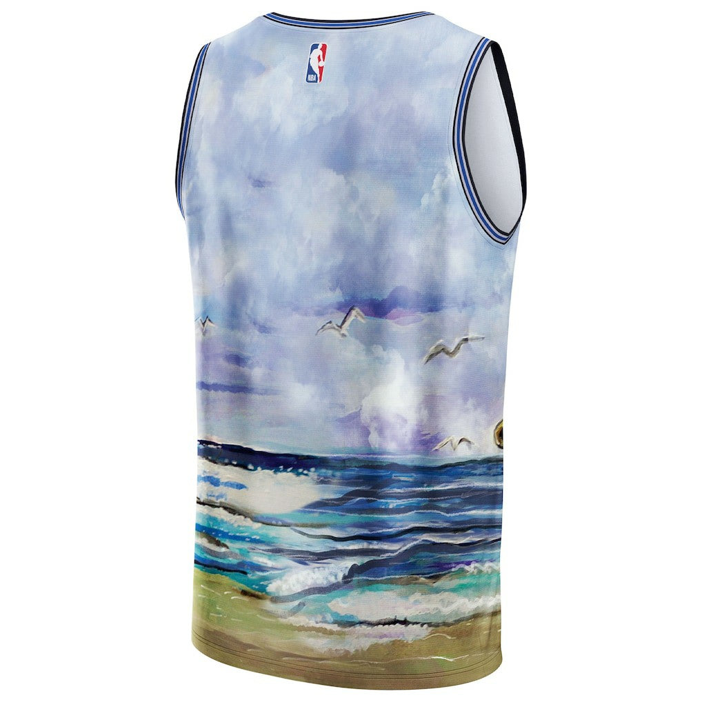 Dallas Mavericks NBA & KidSuper Studios Unisex Hometown Jersey sale - Blue | Fanatics for sale