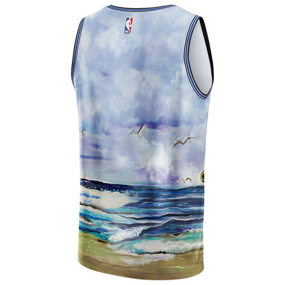 Dallas Mavericks NBA & KidSuper Studios Unisex Hometown Jersey sale - Blue | Fanatics for sale