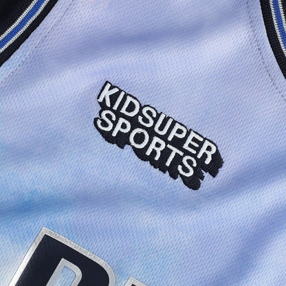 Dallas Mavericks NBA & KidSuper Studios Unisex Hometown Jersey sale - Blue | Fanatics for sale