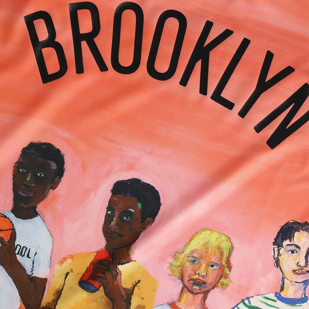 Brooklyn Nets NBA & KidSuper Studios Unisex Hometown Jersey - Coral | Fanatics on sale