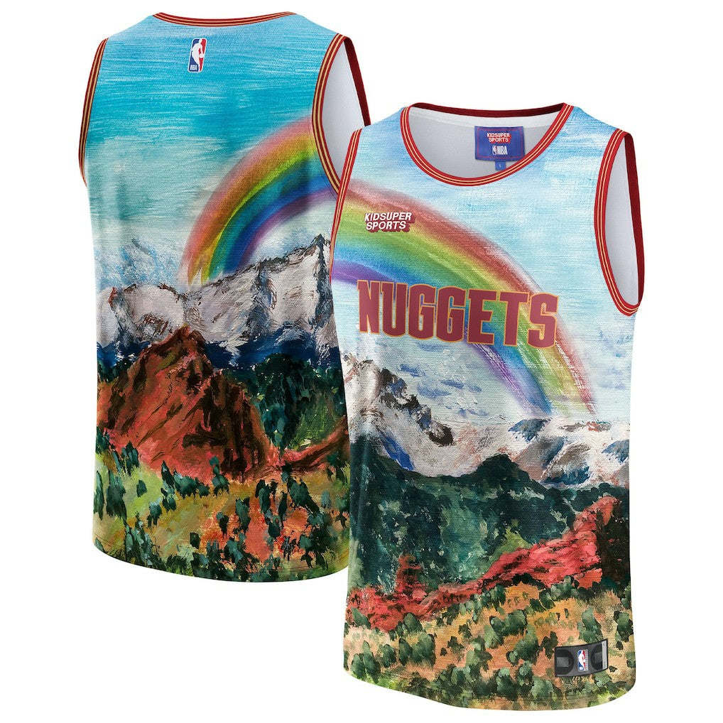 Denver Nuggets NBA & KidSuper Studios Unisex Hometown Jersey sale - Blue | Fanatics on sale