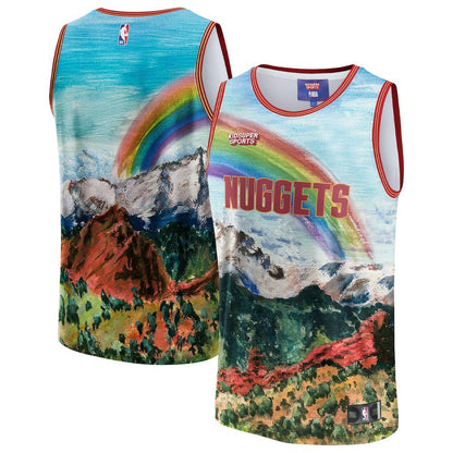 Denver Nuggets NBA & KidSuper Studios Unisex Hometown Jersey sale - Blue | Fanatics on sale