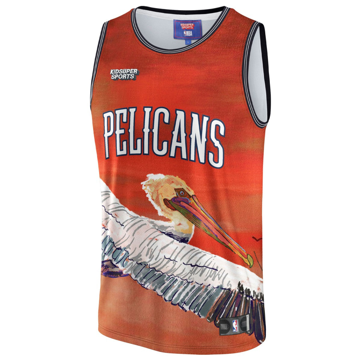 New Orleans Pelicans NBA & KidSuper Studios Unisex Hometown Jersey - Red | Fanatics online