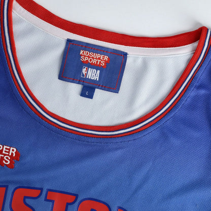 Detroit Pistons NBA & KidSuper Studios Unisex Hometown Jersey sale - Red | Fanatics cheap