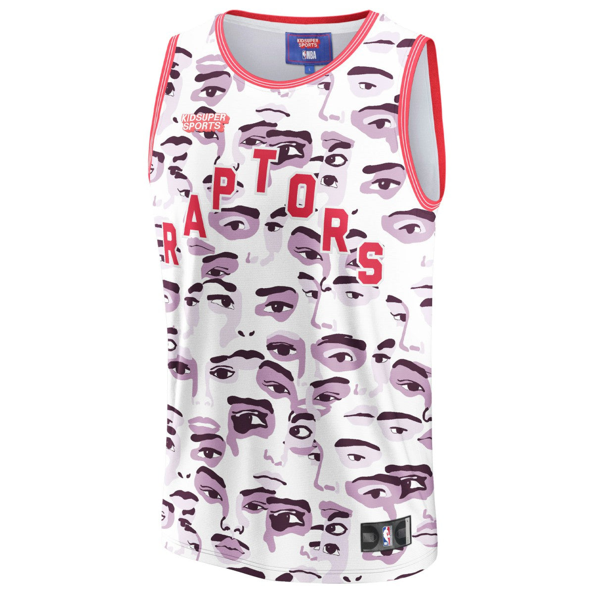 Toronto Raptors NBA & KidSuper Studios Unisex Hometown Jersey - White | Fanatics sale