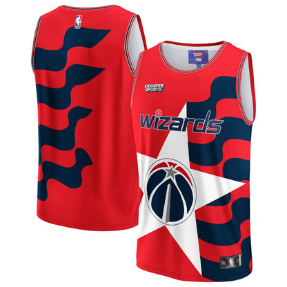 Washington Wizards NBA & KidSuper Studios Unisex Hometown Jersey - Red | Fanatics online