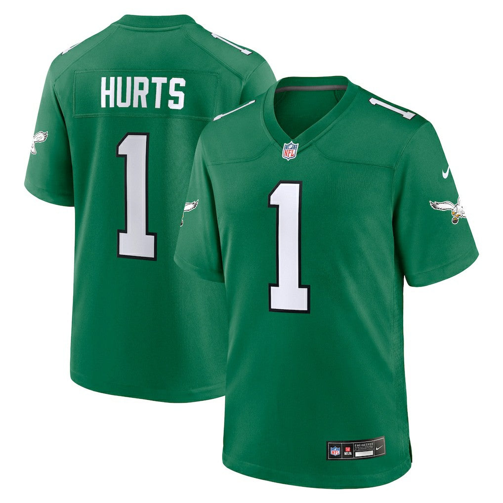 Jalen Hurts Philadelphia Eagles Alternate Game Player Jersey - Kelly Green | Nike for sale