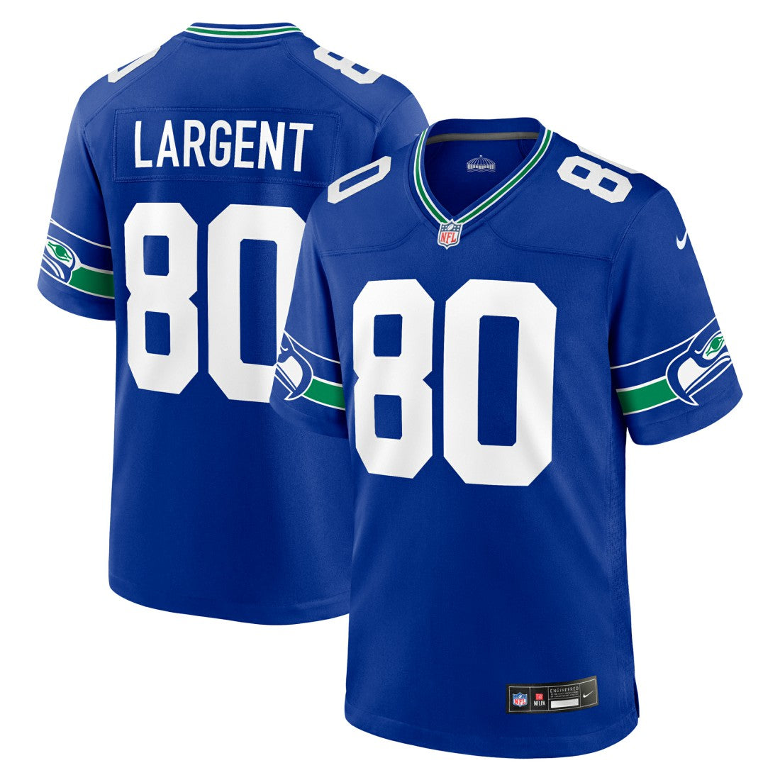 Steve Largent Seattle Seahawks Throwback Retired Player Game Jersey - Royal | Nike online