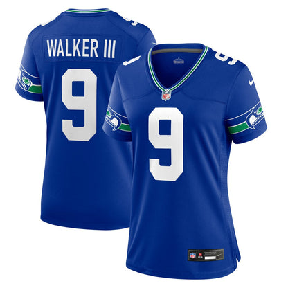 Kenneth Walker III Seattle Seahawks Women's Player Jersey - Royal | Nike outlet