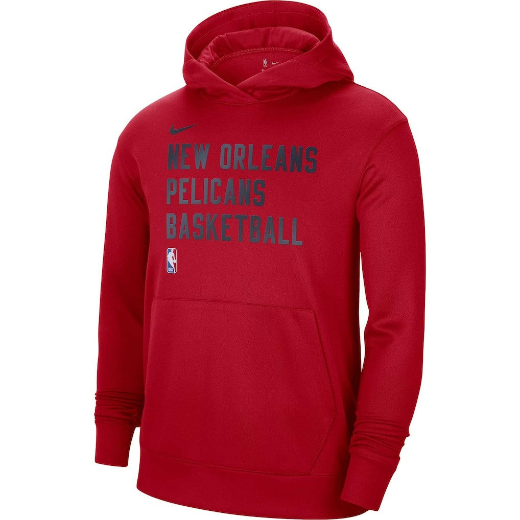 New Orleans Pelicans Unisex 2023/24 Performance Spotlight On-Court Practice Pullover Hoodie - Red | Nike sale