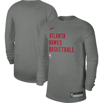 Atlanta Hawks Unisex 2023/24 Legend On-Court Practice Performance Long Sleeve T-Shirt - Heather Gray | Nike on sale