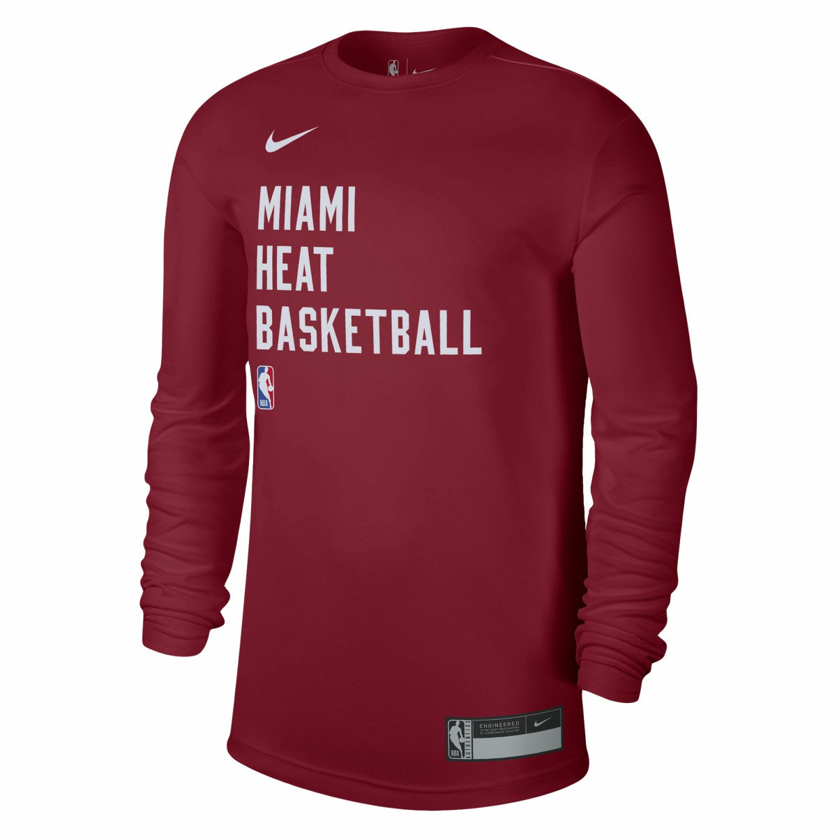 Miami Heat Unisex 2023/24 Legend On-Court Practice Long Sleeve T-Shirt - Red | Nike online