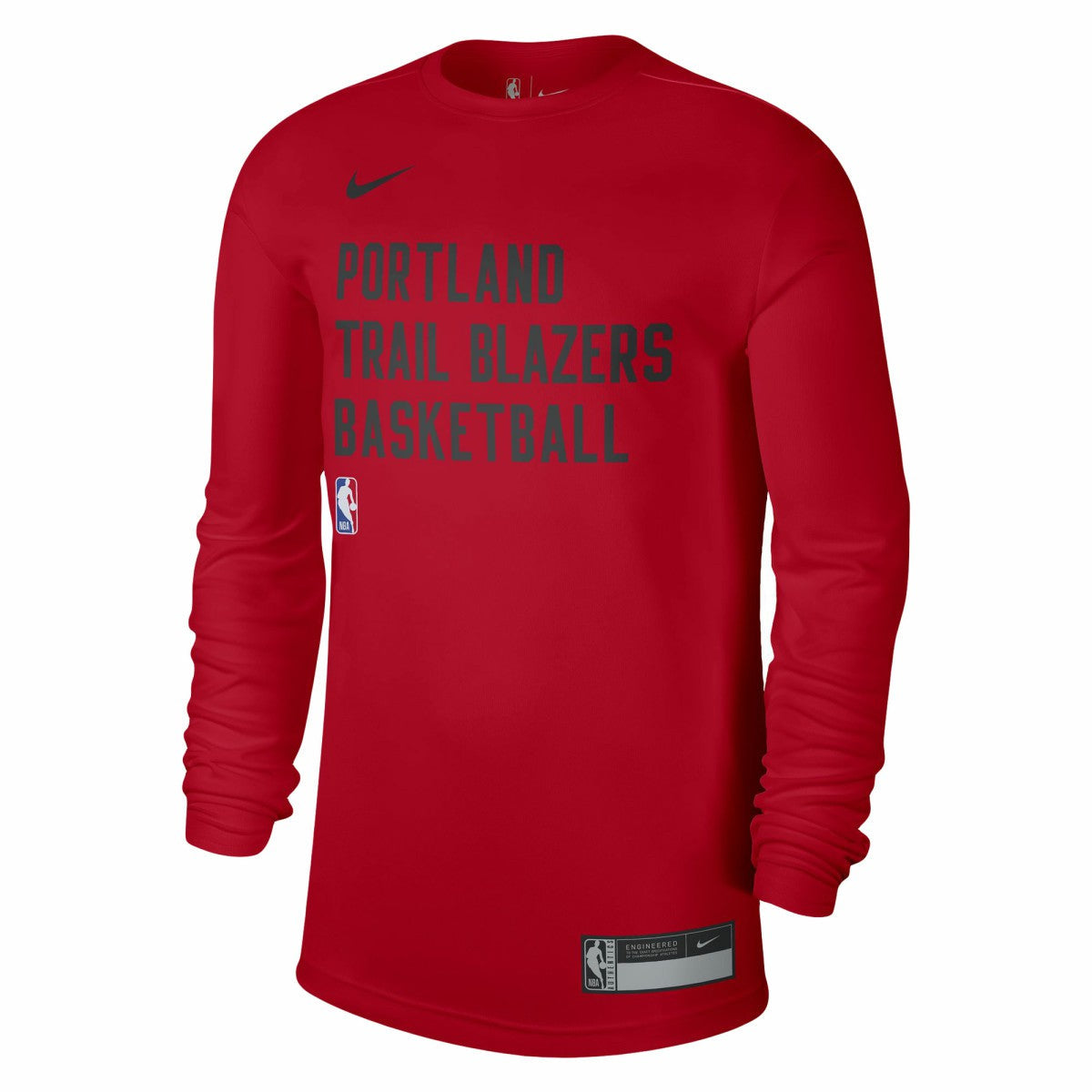 Portland Trail Blazers Unisex 2023/24 Legend On-Court Practice Long Sleeve T-Shirt - Red | Nike discount