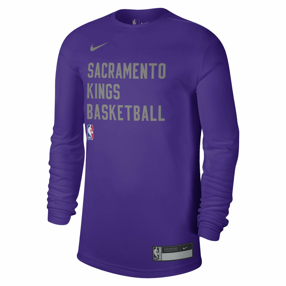 Sacramento Kings Unisex 2023/24 Legend On-Court Practice Long Sleeve T-Shirt - Purple | Nike shop