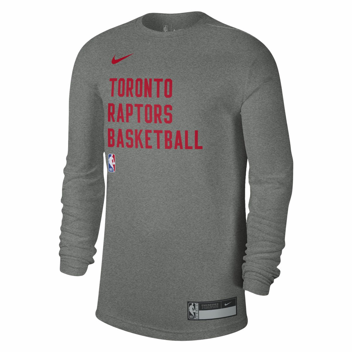 Toronto Raptors Unisex 2023/24 Legend On-Court Practice Long Sleeve T-Shirt - Heather Gray | Nike cheap