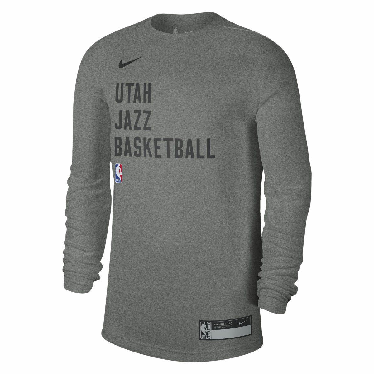 Utah Jazz Unisex 2023/24 Legend On-Court Practice Long Sleeve T-Shirt - Heather Gray | Nike online