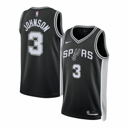 Keldon Johnson San Antonio Spurs Unisex Swingman Jersey - Icon Edition - Black | Nike discount