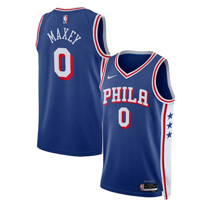 Tyrese Maxey Philadelphia 76ers Unisex Swingman Jersey - Icon Edition - Royal | Nike discount
