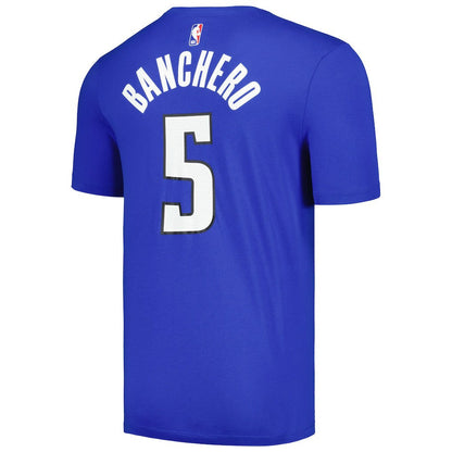 Paolo Banchero Orlando Magic Jordan Brand 2022/23 Statement Edition Name & Number T-Shirt - Blue discount