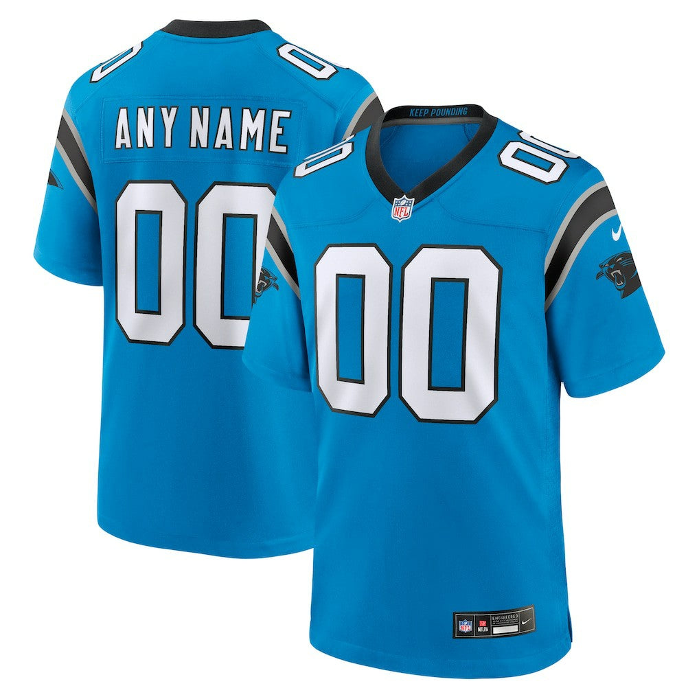 Carolina Panthers Alternate Custom Game Jersey - Blue | Nike for sale