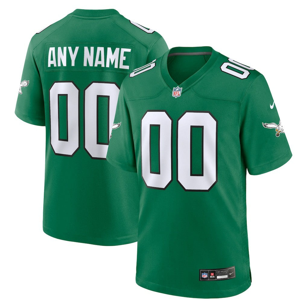 Philadelphia Eagles Alternate Custom Game Jersey - Kelly Green | Nike sale