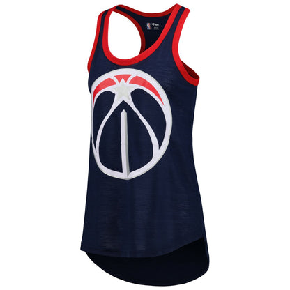 Washington Wizards G-III 4Her by Carl Banks Women's Showdown Scoop-Neck Racerback Tank Top - Navy discount