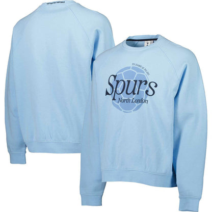 Tottenham Hotspur Foundation Oversized Raglan Pullover Sweatshirt - Light Blue sale