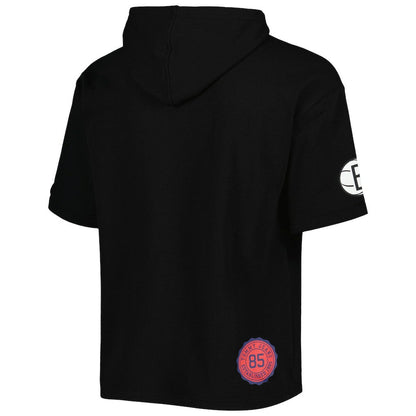 Brooklyn Nets Tommy Jeans Matthew 2-In-1 T-Shirt & Hoodie Combo Set - Black/White cheap