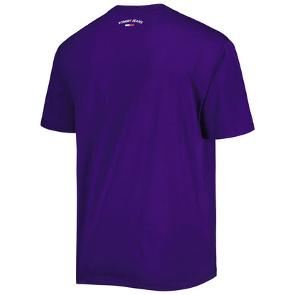 Phoenix Suns Tommy Jeans Mel Varsity T-Shirt - Purple outlet
