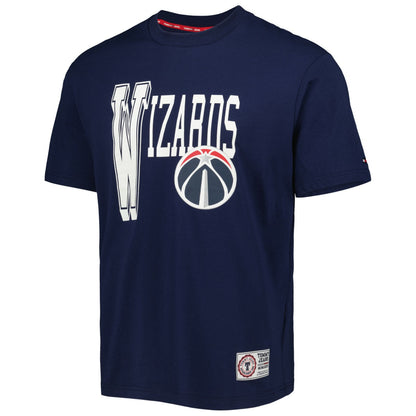 Washington Wizards Tommy Jeans Mel Varsity T-Shirt - Navy on sale