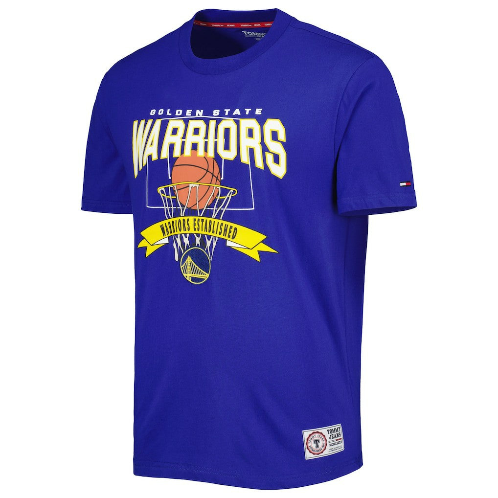 Golden State Warriors Tommy Jeans Tim Backboard T-Shirt sale - Royal outlet