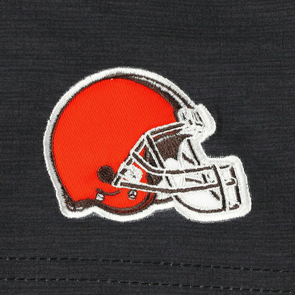 Cleveland Browns G-III Sports by Carl Banks Coastline Volley Swim Shorts - Black for sale