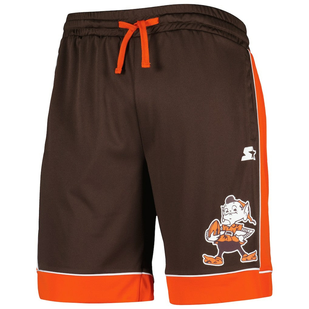 Cleveland Browns Starter Throwback Fan Favorite Shorts - Brown sale