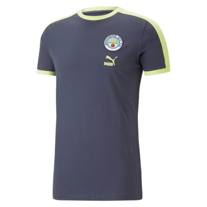 Manchester City ftblHeritage T-Shirt - Navy | Puma cheap
