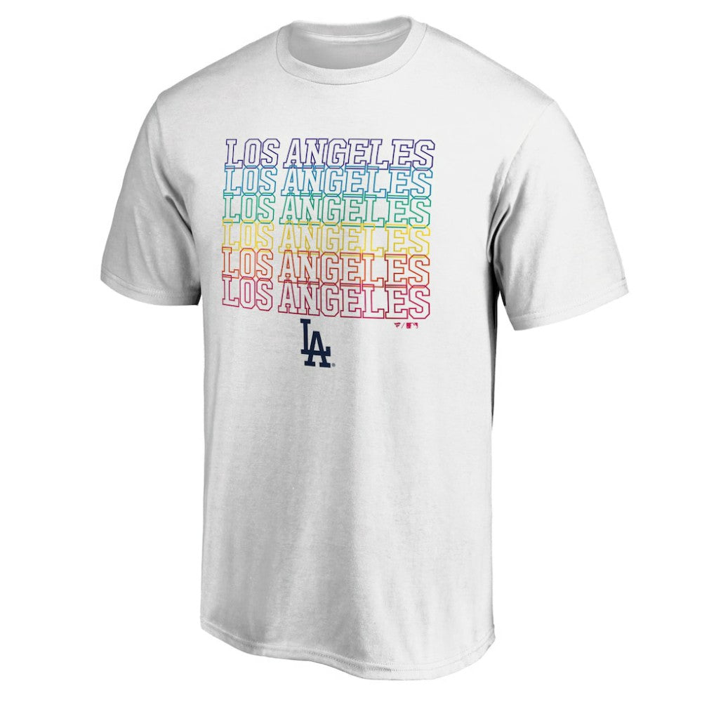 Los Angeles Dodgers Team City Pride T-Shirt - White