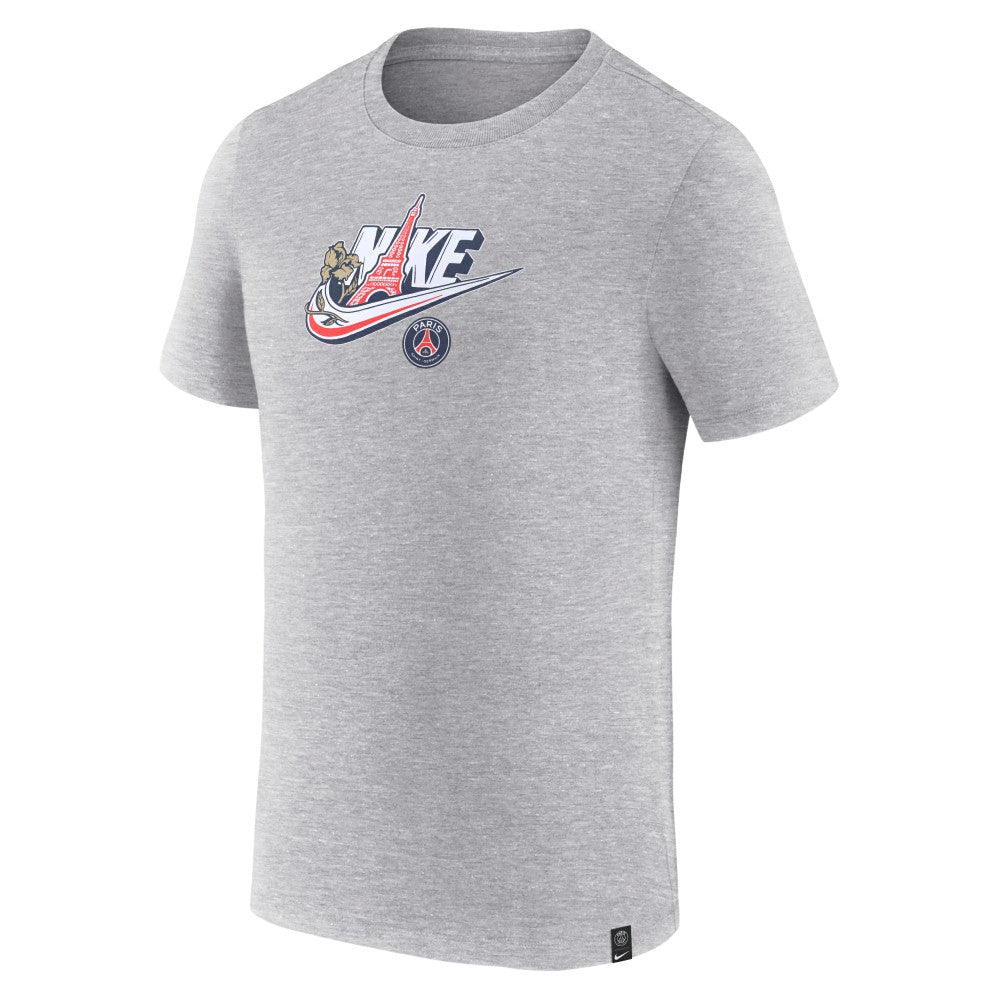Paris Saint-Germain Futura T-Shirt - Heather Gray | Nike online