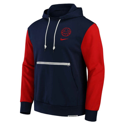Paris Saint-Germain Standard Issue Pullover Hoodie - Navy | Nike sale