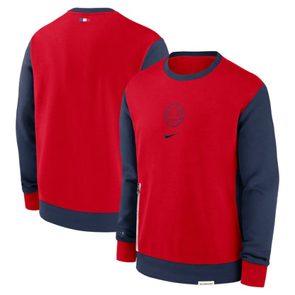 Paris Saint-Germain 2023/24 Standard Issue Travel Performance Pullover Sweatshirt - Red | Nike shop
