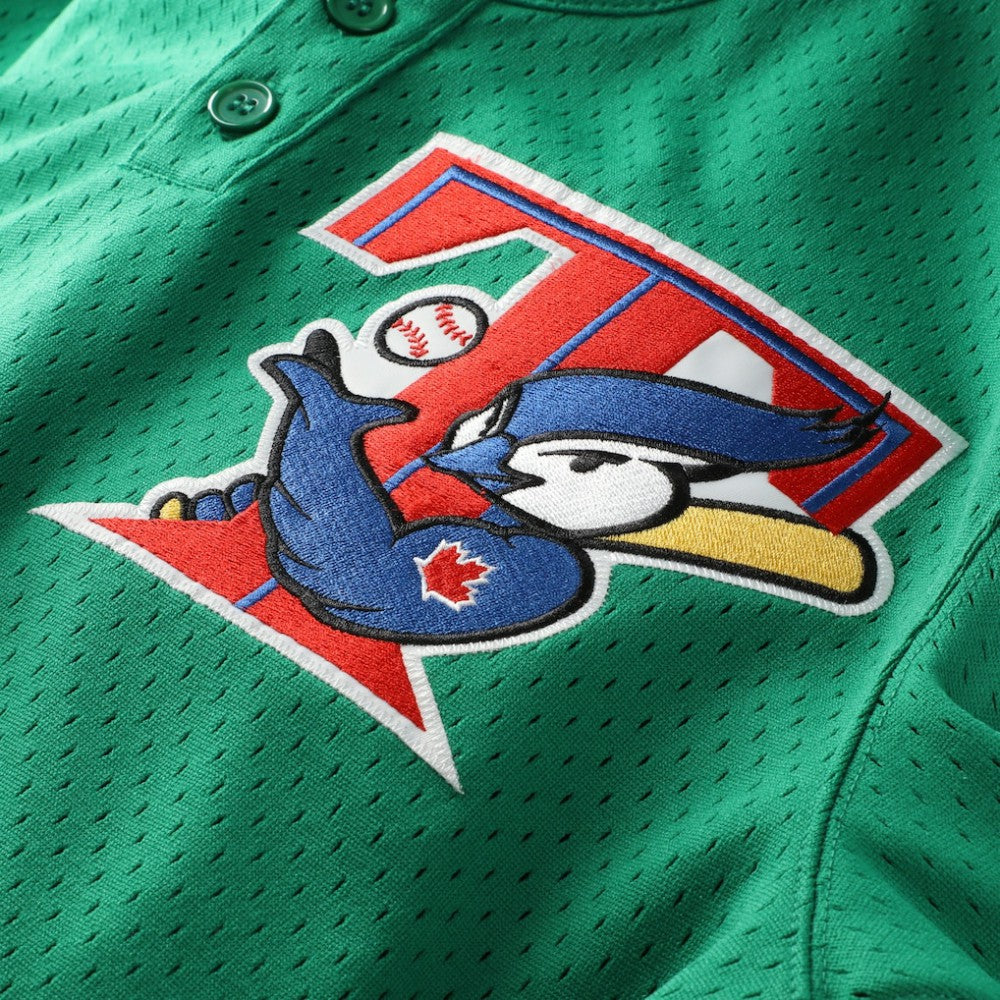 Roy Halladay Toronto Blue Jays Authentic Batting Practice Jersey - Green | Mitchell & Ness