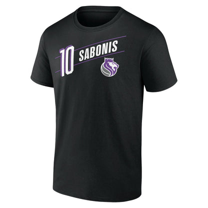 Domantas Sabonis Sacramento Kings Full-Court Press Name & Number T-Shirt - Black cheap