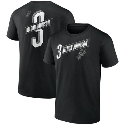 Keldon Johnson San Antonio Spurs Full-Court Press Name & Number T-Shirt - Black shop