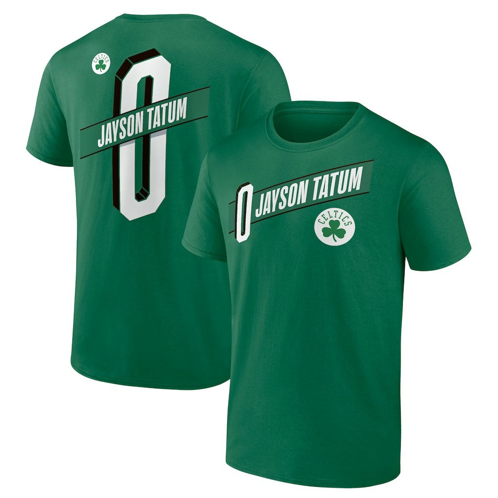 Jayson Tatum Boston Celtics Full-Court Press Name & Number T-Shirt - Green shop