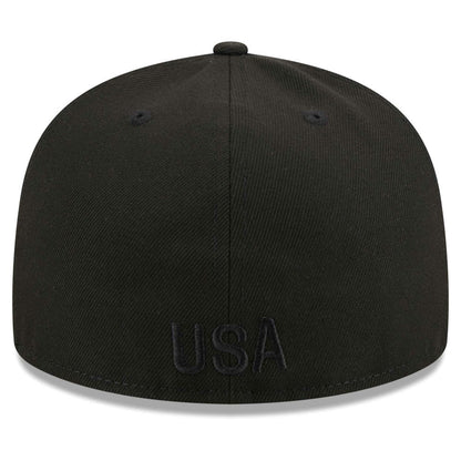 USMNT New Era Text 59FIFTY Fitted Hat - Black | New Era on sale