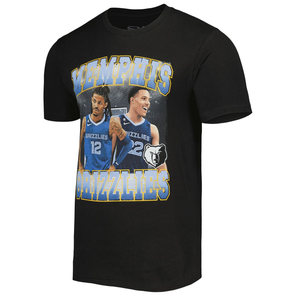 Ja Morant & Desmond Bane Memphis Grizzlies Stadium Essentials Unisex Player Duo T-Shirt - Black on sale
