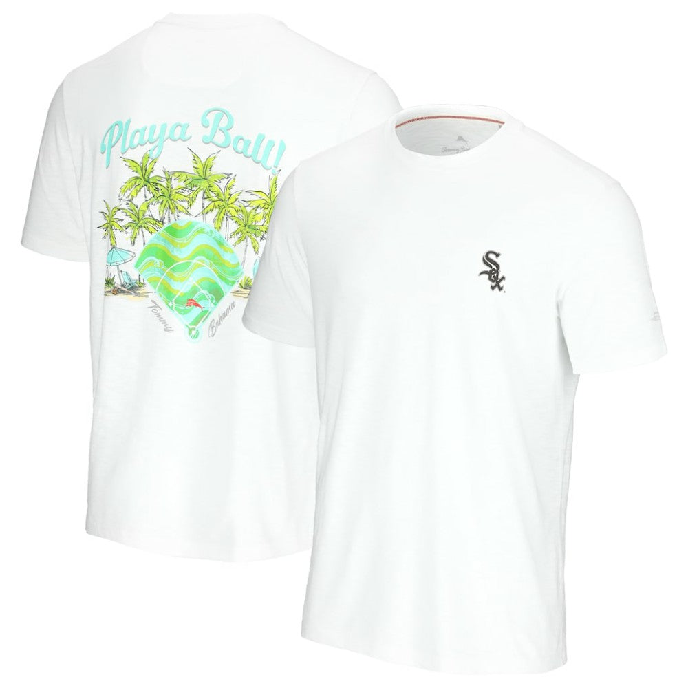 Chicago White Sox Tommy Bahama Playa Ball T-Shirt - White