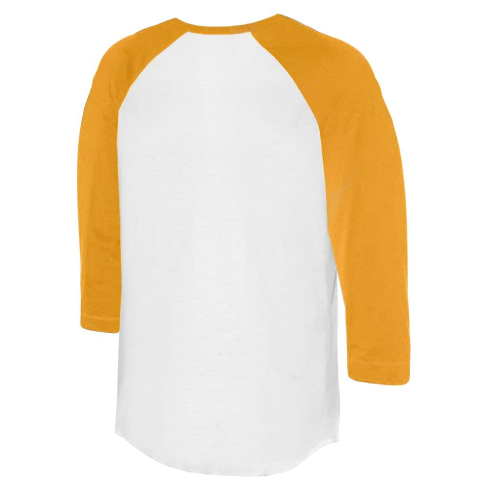 San Diego Padres Tiny Turnip Unisex Unicorn 3/4-Sleeve Raglan T-Shirt - White/Gold